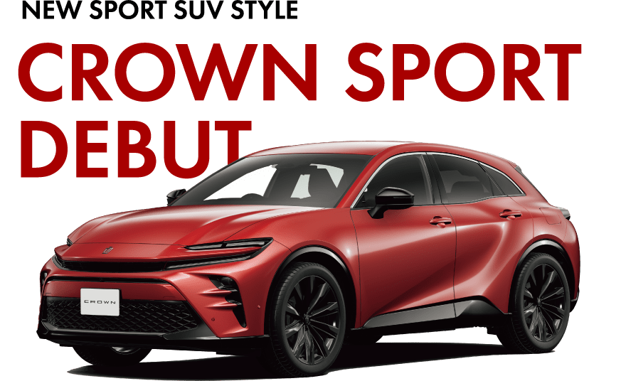 NEW SPORT SUV STYLE CROWN SPORT DEBUT