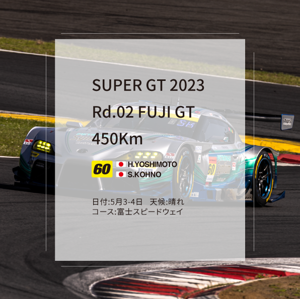 2023-SUPER GT Rd.2 FUJI 決勝